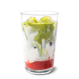 Strawberry Matcha Iced Latte